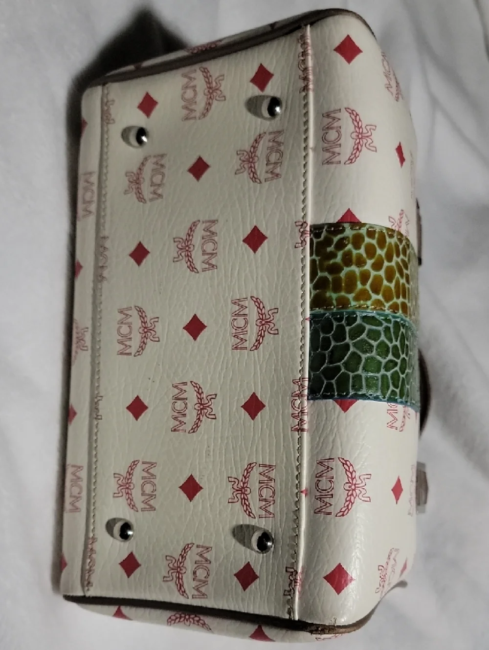 MCM Leather Satchel - Picture 3 of 13